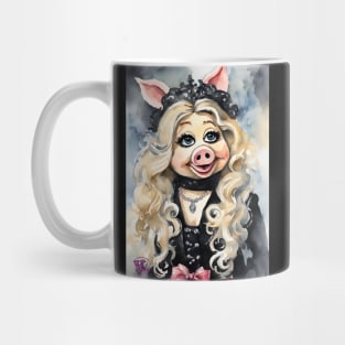 Miss Piggy Goth version Mug